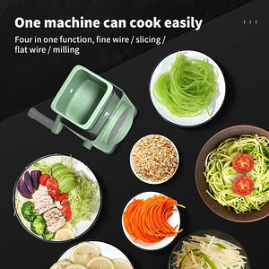 Multifunktsionaalne köögiviljalõikur - Vegetable Cutter 4in1 (9 foto / 10)