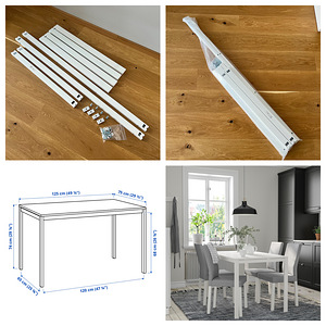 Ikea MELLTORP metallist lauaraam (3 foto / 3)