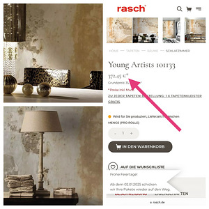 Tapeet RASCH - kõrge kvaliteet (Made in Germany) (4 foto / 9)