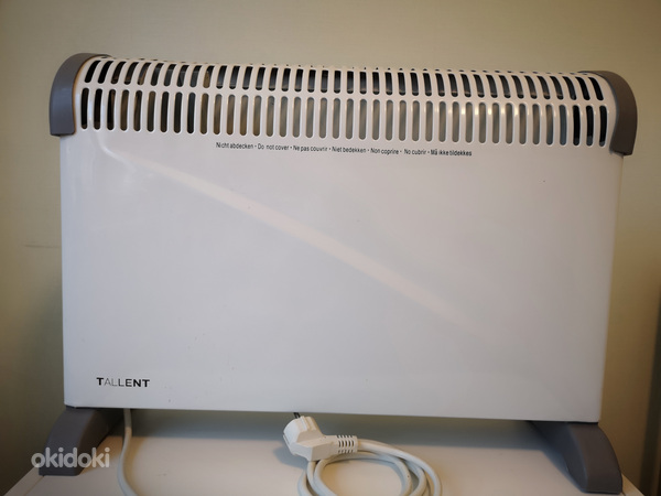 Konvektor koos ventilaatoriga Tallent