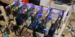 Krüptokaevur 4x rtx3070 ASUS/MSI (2 foto / 3)