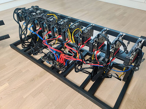 Kaevur / Miner / Rig GTX 10 x 1660ti ETH, RVN, Ergo UUS. (2 foto / 3)