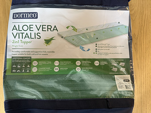 Dormeo Aloe Vera 2in1 kattemadrats, 5 cm, 160x200 – Tartu (6 foto / 6)