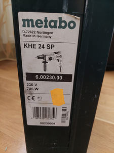 Perforaator Metabo KHE 24 SP (2 foto / 2)