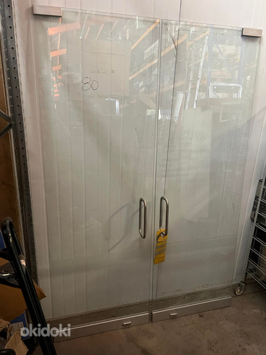 Стеклянные двери 800х2390 закаленное стекло 10мм (фото #2)