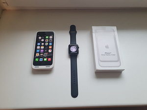 iPhone 7 + apple watch + bettery case (1 foto / 2)