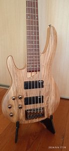 ESP LTD B205SM Natural Satin LH 5-струнная бас-гитара для левой руки. (8 фото из 10)