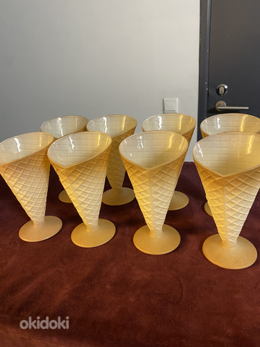 Стаканчики для мороженого стекло 8 шт. (фото #1)