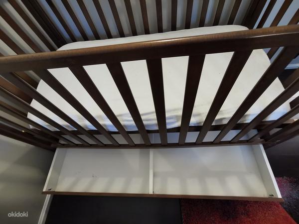 Детская кроватка с матрасом (фото #3)