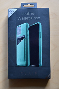 iPhone 11Pro nahast ümbris Mujjo kaarditaskuga (1 foto / 2)