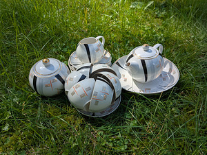 MARIJKA Riga Porcelain Complete Tea Set (1 foto / 10)