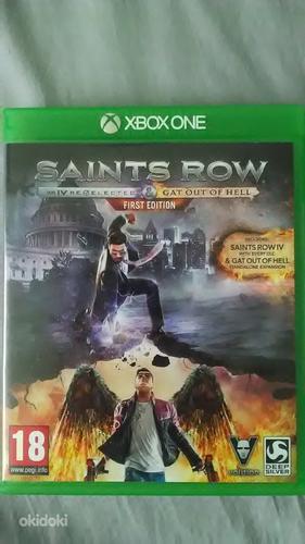 Saints row IV 4 re elected и gat out of hell xbox one x box (фото #1)