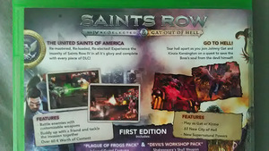 Saints row IV 4 re elected ja gat out of hell xbox one x box (2 foto / 3)