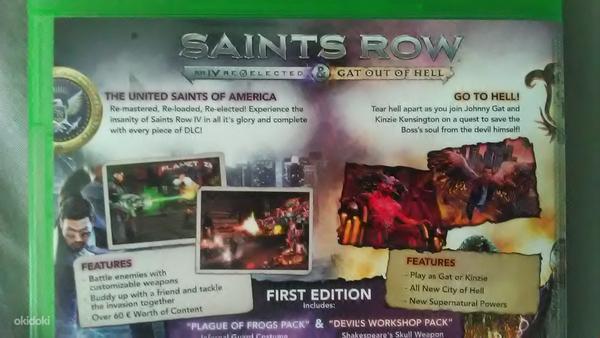 Saints row IV 4 re elected и gat out of hell xbox one x box (фото #2)