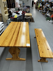Laud 160см#80см, korgus 70cm ja pink (2 foto / 2)