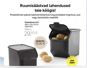 Tupperware PotatoSmart/kartulikast (2 foto / 4)