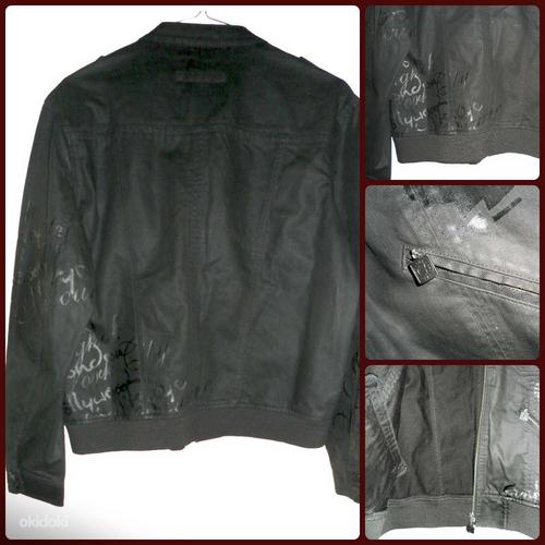Playboy модная мужская черная джинсовая куртка, M -L-46-48 (фото #3)