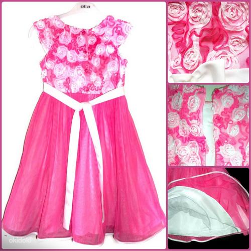 Jona Michelle нарядное пышное розовое платье, 140-152, новое (фото #3)