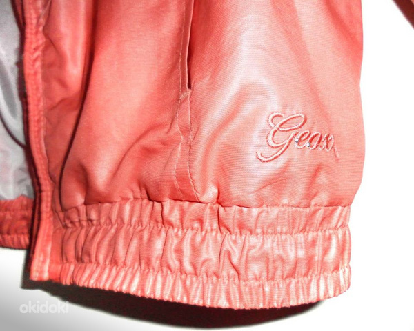 Geox Respira легкая лосесево- розовая куртка, 140-152 /9-11л (фото #8)