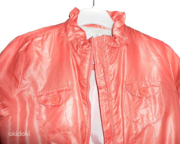 Geox Respira легкая лосесево- розовая куртка, 140-152 /9-11л (фото #3)