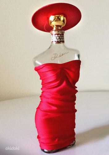 Efektne dekoor -silmapäistev klaasi konjakipudel Lady in Red (foto #2)