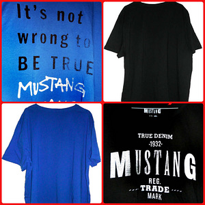 Mustang meeste lühikeste varrukatega t-särgid, s. 2XL-3XL (3 foto / 3)