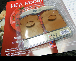 Mood Toast komplekt - 2 ilusat templit röstisaiale, uus (6 foto / 8)