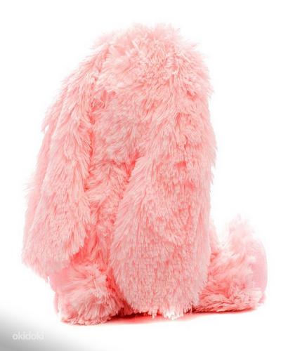 Fancy очаровательный большой мягкий розовый заяц (фото #4)