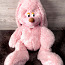 Fancy очаровательный большой мягкий розовый заяц (фото #5)
