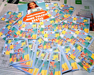 Maxima kleepsud "Minu tulevik Eestist", 106 avamata pakki (3 foto / 3)