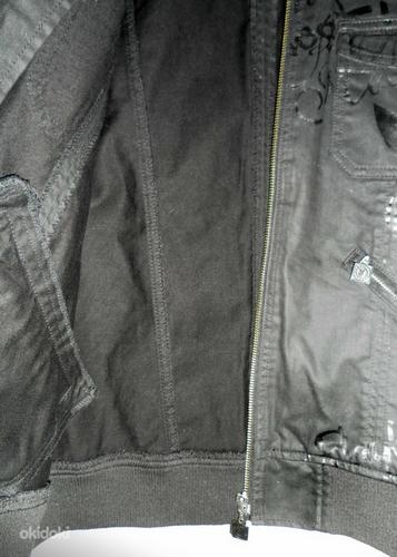Playboy мужская черная джинсовая куртка, M -L-46, новая (фото #7)