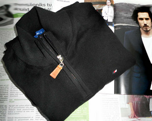 Meeste must 100% puuvilla džemper-kudum, XL, uus (2 foto / 8)