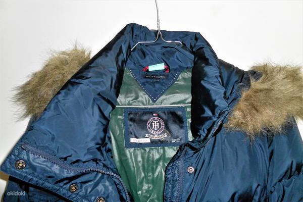 Tommy Hilfiger синий женский куртка-пуховик (XXL-44/46) (фото #4)