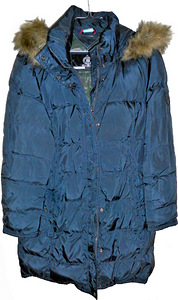 Tommy Hilfiger синий женский куртка-пуховик (XXL-44/46)