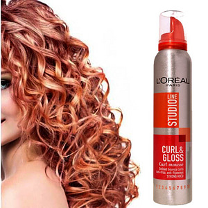L'Oreal Paris Studio Line Silk & Gloss Curls juuksevaht, uus (1 foto / 5)