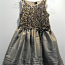 Next золотистое нарядное платье (128) (фото #2)