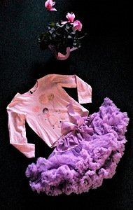 Armas komplekt -TuTu kohev seelik+ pluus (122/128) (8 foto / 8)