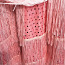 Праздничное розовое диско-платье с пайетками (L) (фото #5)