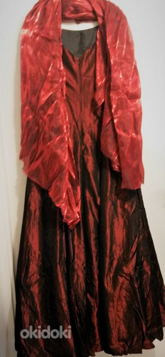 Gina Bacconi veinipunane pidulik kleit-ballikleit (38/40) (foto #7)