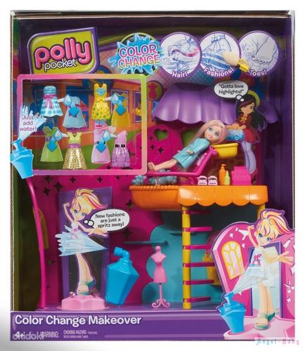 Polly Pocket отличный игровой набор "Салон красоты" (фото #3)