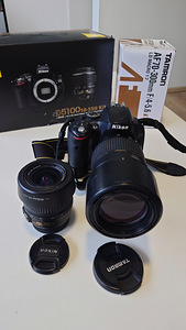 Nikon 5100, 70-300мм, 18-55мм, аккум (1 фото из 5)