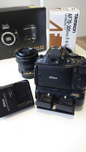 Nikon 5100, 70-300мм, 18-55мм, аккум (3 фото из 5)