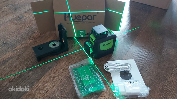 LASERNIVELLIIR HUEPAR 903CG 3x360 Osram