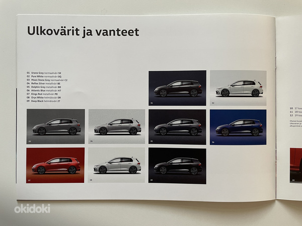 Brošüür - VW Golf GTI MK8 2023 (foto #7)