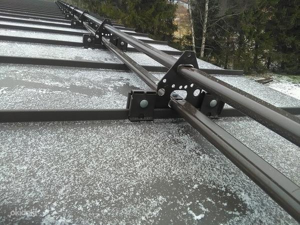 Снегозадержатели для вальцованной крыши (фото #1)