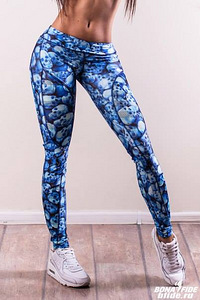 Oy vsyo-Leggins (Neon Sculls) (3 foto no 3)