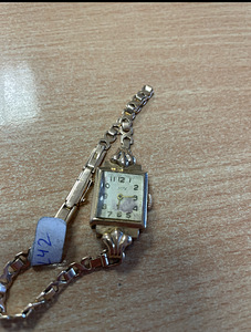 Kuld käekell Zarja 583 proov (№L42) (4 foto / 4)