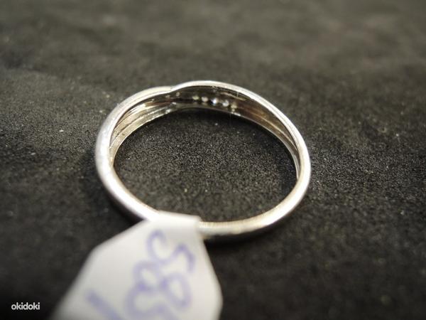 Золотое кольцо с бриллиантами 585 проба (№L410) (фото #2)