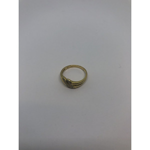 Золотое кольцо с бриллиантами 585 проба (№1019)