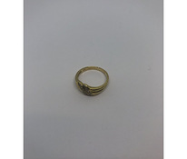 Золотое кольцо с бриллиантами 585 проба (№1019)
